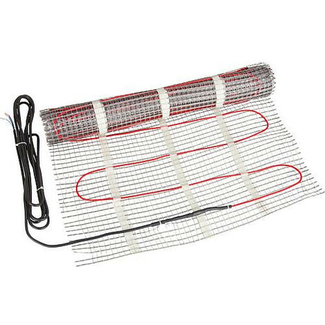 Matelas chauffant pour montage sur colle a carrelage, 10,0x0,5m 5,0m², 750W (1/5)