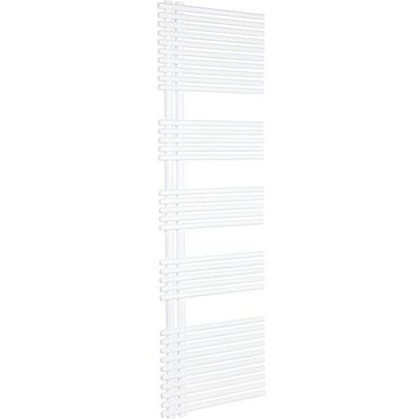 Seche-serviette Design Garda H x L 1132x500mm couleur blanc RAL9016 (1/2)
