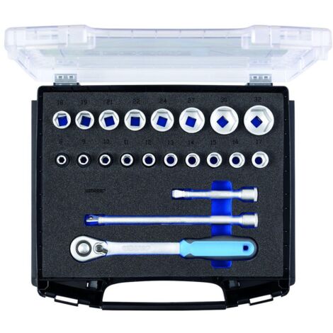 Jeu de douilles GEDORE 21 pieces, pour i-BOXX 72 (1/4)