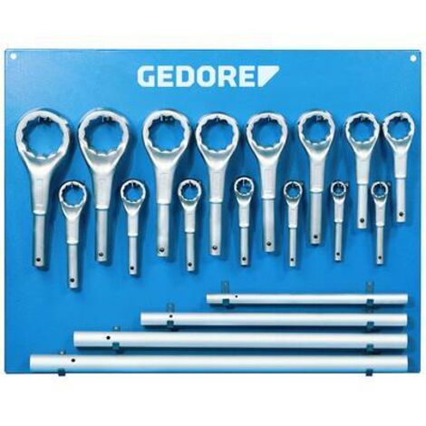 GEDORE 6049250 - Jeu de clés à anneau 19 pcs. 24-85 mm , 2 ATM (1/2)
