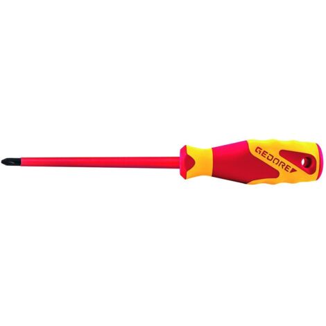 GEDORE 1612158 - Tournevis VDE cruciforme évidement PH 4 , VDE 2160 PH 4 (1/5)