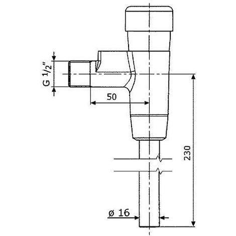Ecoulement Benkiser complet pour modèle 666-677/699 avec tuyau 180mm et joint