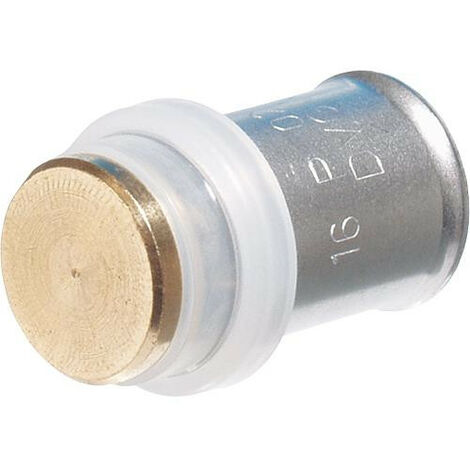Raccord a sertir pour tube multicouche, bouchon a sertir 26x3, contour TH (1/4)