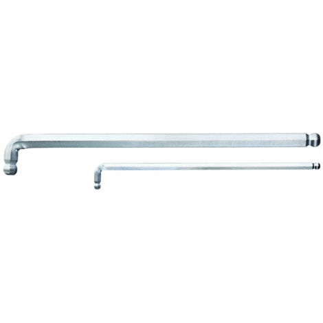 GEDORE 2797089 - Tournevis coudé XL, double embout à bille 2 mm , 42 DKEL 2 (1/4)