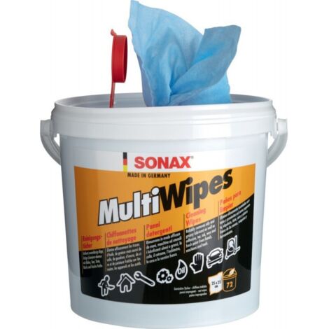 Lingettes nettoyantes SONAX 1 sceau de 72 lingettes (1/3)