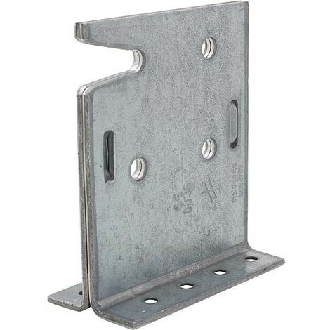Support de poutre (2 rangs) galvanise a chaud (tzn) 120 x 103 (1/2)