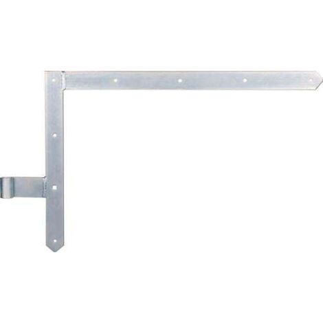 GAH Alberts Paumelle d'angle 400x600x40x105mm STA galv. d.pass.g.ob 5mm - 313104