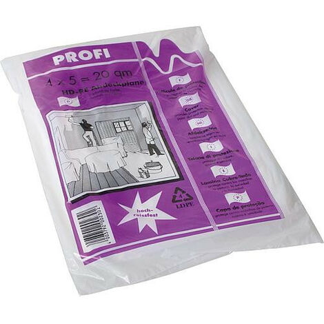 HDPE Bache de recouvrement "Profi" env. 12 my 4 x 12,5 m (1/2)