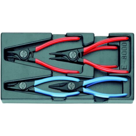 Jeu de pinces de montage GEDORE 6 pieces en module plast. ABS (1/5)
