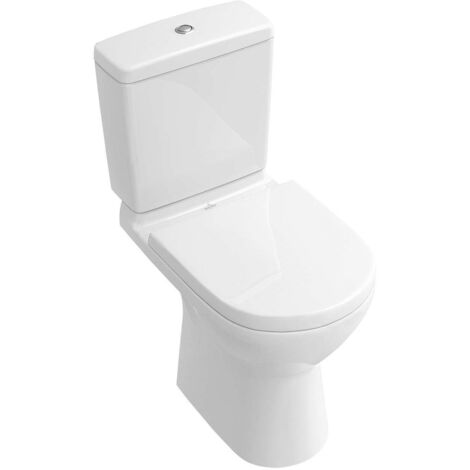Villeroy & Boch – Cuvette de WC à poser sortie arrière – DirectFlush blanc alpin – Céramique haute qualité – Dimensions 385x790x680mm - 5661R001