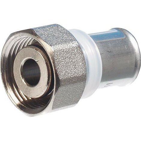 Raccord a sertir p. multi TH Raccord a vis a sertir +eurocone 20x2 - 3/4" laiton nickelé (1/4)