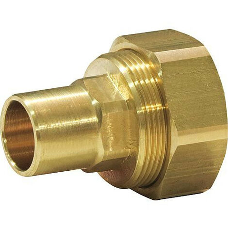 Quick Fix Pro raccord avec tubulure DN25 x 18 mm - laiton pour flexible ondulé (1/4)