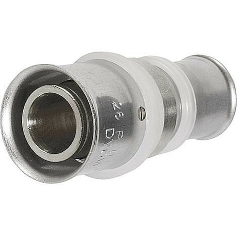 Raccord a sertir pour tube multicouche, reduction, etame 26x3 - 16x2mm (1/3)