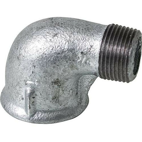 Raccord en fonte malleable galva Nr.92R Coude reduit fem/male 90° diam. 1 1/4" x 1" (1/3)