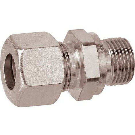 Raccord a compression GEV 6 mm x R 3/8" cyl.