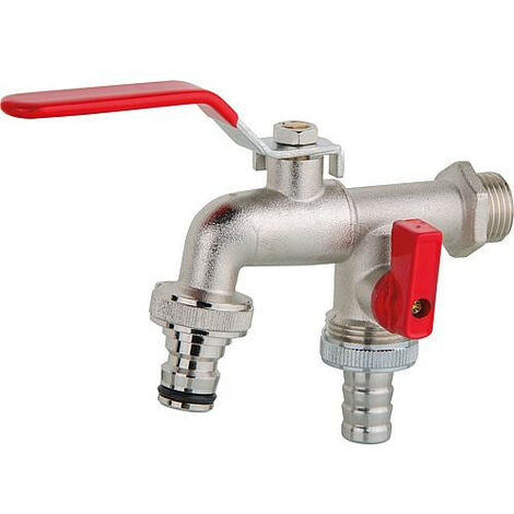 Robinet double DN15 (1/2")