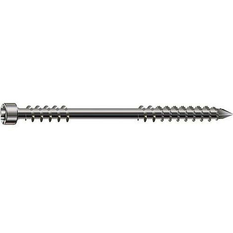 Vis tete cylindrique SPAX® inox A4 filetage de fixation T-STAR Plus Diam 8,0 x 120 mm, 50 pcs