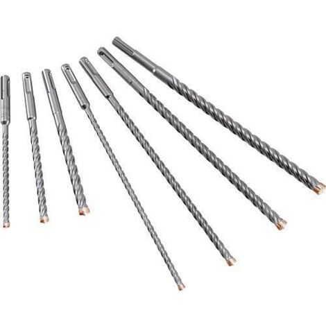 Foret Alpen SDS-Plus, Force X 6-8-10x160, 6-8-10-12x260 7 pcs (1/2)