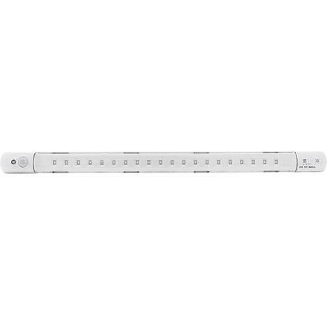 Bandeau lumineux LED détecteur de mouvement, batterie, blanc, 430mm, IP20 (1/2)