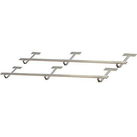 Set de montage sur toiture Biberschanz 25-60° pour 2 capteurs SX2.51-P3 BiSchi