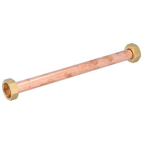Banyo – Tube cuivre arrivée d'eau froide avec 2 écrous tournants – Diamètre extérieur 15mm – Installation facile pour Easy Flow Fresh 4