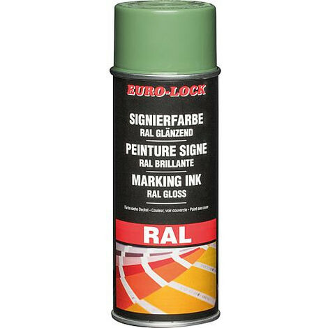 Spray couleur RAL 6011 vert réséda brillant, 400 ml (1/5)