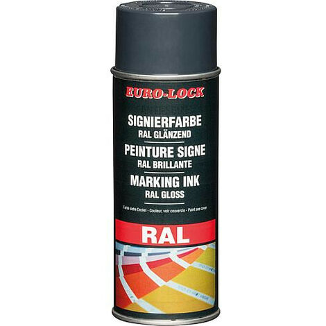 Spray couleur RAL 7016 gris anthracite brillant 400 ml (1/5)