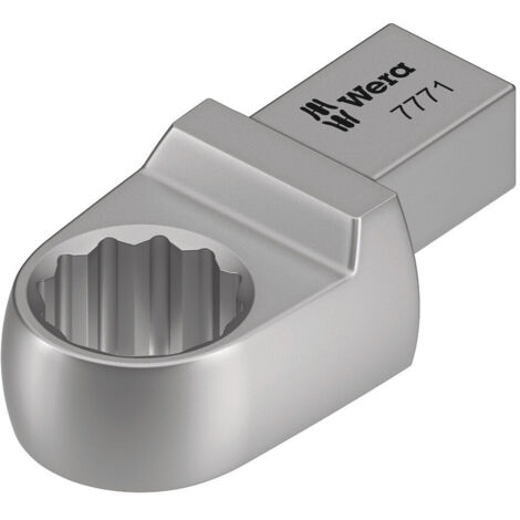 Clé à oeil interchangeable WERA 4 pans 9x12mm, Forme B SW 18 (1/5)