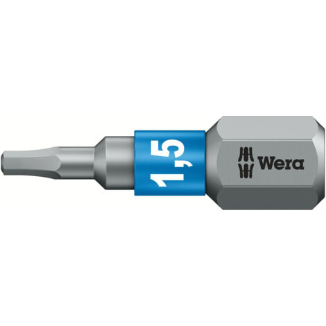 Embouts Hex-Plus BTZ 840/1 BTZ Hex-Plus 1,5 x 25 mm WERA - 05056680001 (1/5)