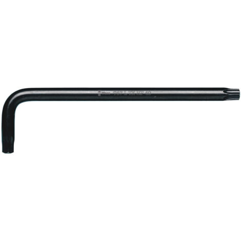 Cle male coudee WERA BlackLaser TORX T25 avec fonction de retenue (1/4)
