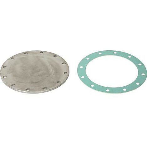 Bride pleine inox 180mm (1/3)