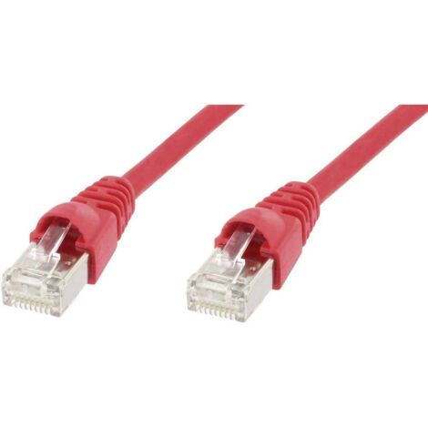 Câble de raccordement réseau informatique RJ45 Telegärtner 100008264 CAT 6a S/FTP rouge 2.00 m Q032951 (1/4)