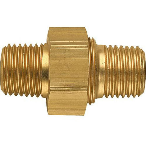 Nipple double detachable R 1/8" x R 1/8" (1/2)