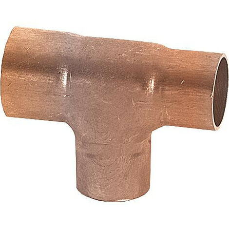 Raccord a souder en cuivre 5130 piece en T, reduit 18x22x15 PL384 WG905 (1/2)