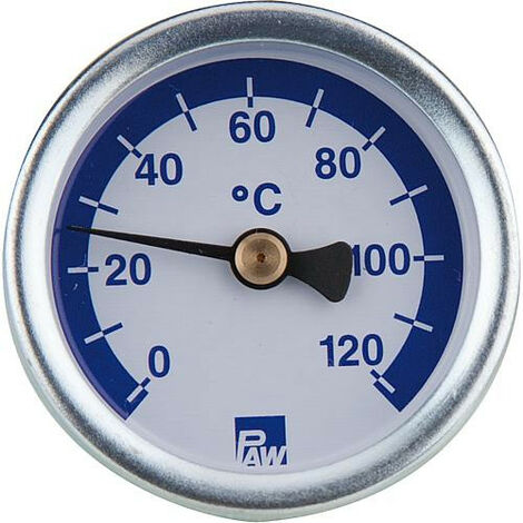Thermomètre de rechange, nouveau modèle à partir de 07/2010 dia. 50m - bleu (1/2)