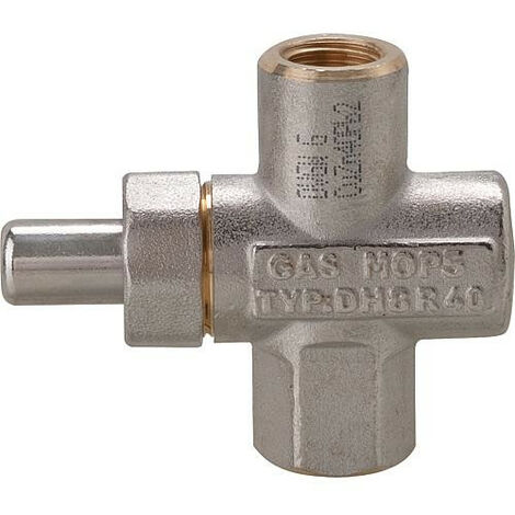 Manometre - bouton poussoir de robinet Raccord 1/4" (1/2)
