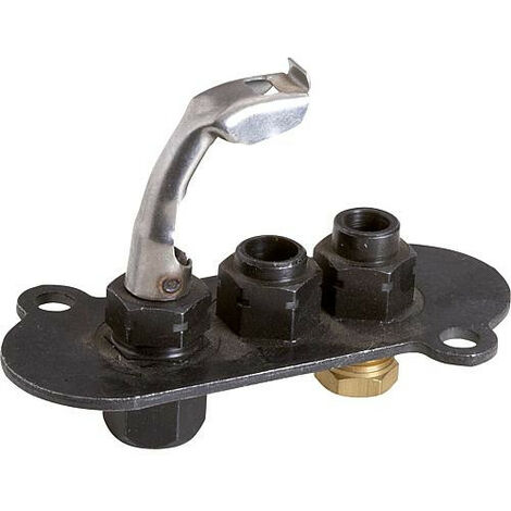 Bruleur d allumage serie 150, 2 flammes corps de base B31 Ref. 0.150.043 (1/4)