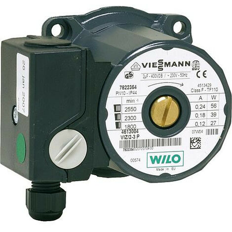 Moteur de pompe de circulation VIZ 2-3 – Tension 230V – Entraxe 180mm – Filetage 1" – Compatible chaudières Viessmann