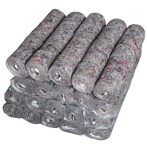 Bande isolante 70mm x 3,6m avec pare-vapeur,colis:100 pieces (1/2)