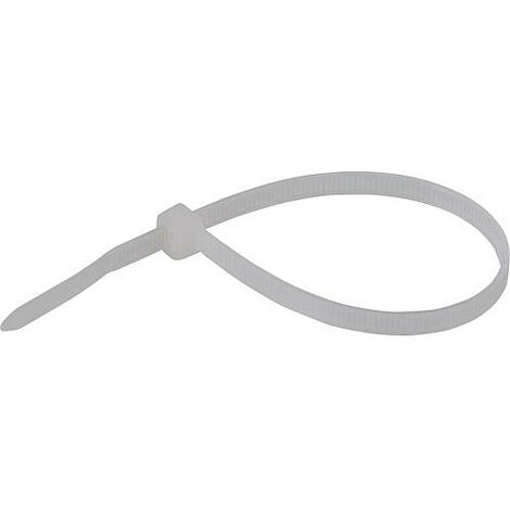 Attache-cables standard 140 x 2,5 mm nature 1 paquet 100 pieces (1/3)