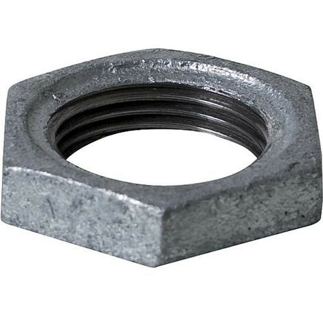 Raccord en fonte malleable galva Nr.312 contrecrou avec echancrure diam. 1" (1/3)