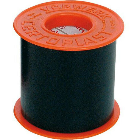 Bandage PVC anticorrosif noir Largeur 50 mm epaisseur 0,15 mm Longueur 10 m (1/2)