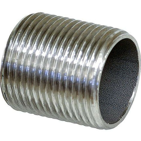 nipple de tube V4A 1/4" x 18mm EG 22