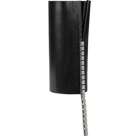 Tube flexible thermorectractable format ouvert, zone 100-30mm, L 200mm, resistant aux rayons UV (1/3)
