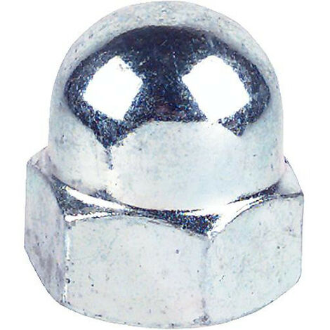 Ecrou borgne a calotte A2 DIN 1587 M 6 Forme haute Emballage 200 pcs (1/2)