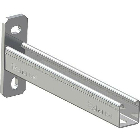 Console FCA en inox A4 pour profilé 41 L 600 mm (1/3)