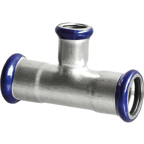 Raccord a sertor en inox T reduit 35-18-35 contour M (1/3)