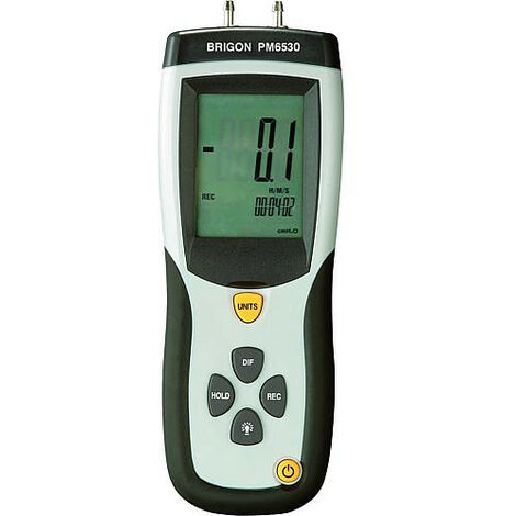 Appareil de mesure de la pression différentielle PM 6530 avec accessoires inclus (1/3)