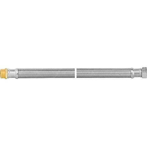 Flexible tressé inox L 800 mm 11/4" femxmale (1/2)