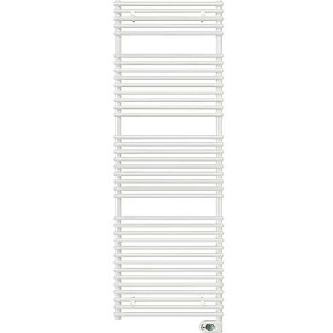 Radiateur seche-serviette electrique, Modele Catania, 500W couleur: RAL 9016 blanc (1/2)